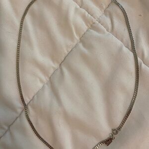 YSL Silver Chain Necklace